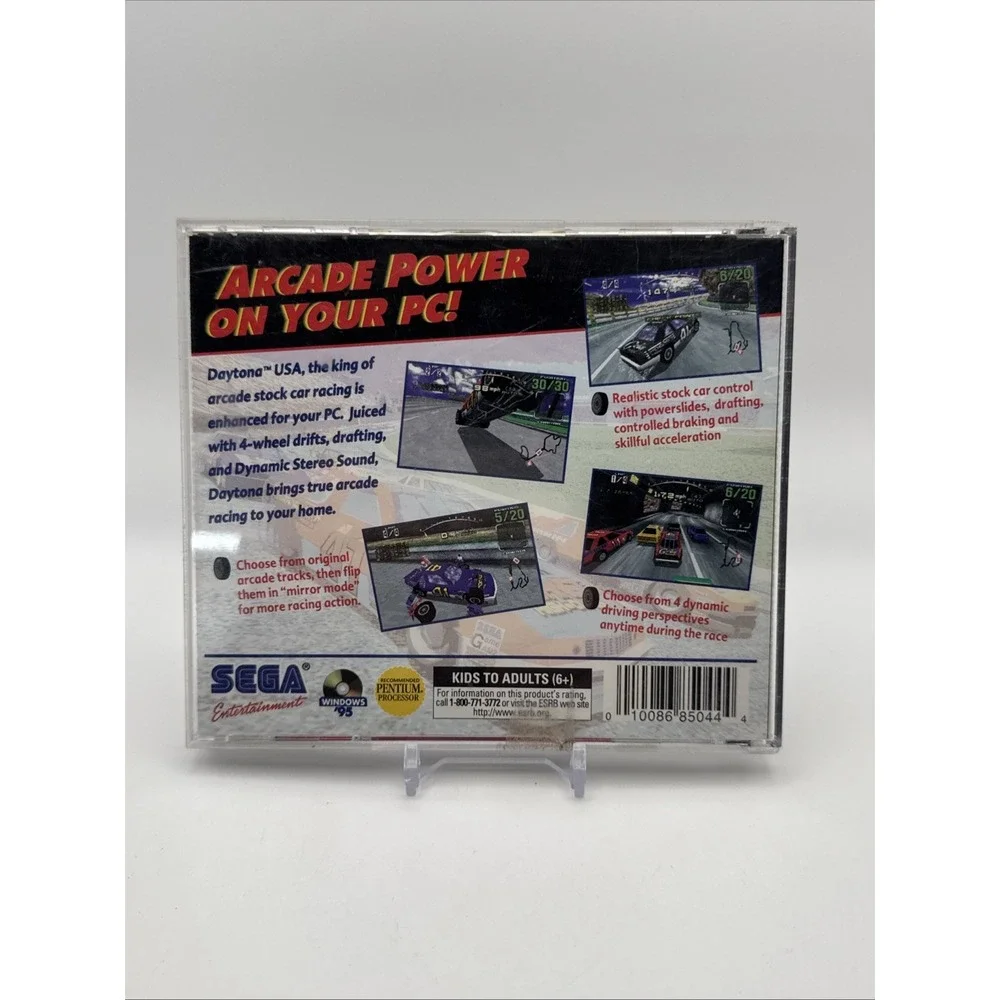 Daytona USA (Sega, 1996) PC Windows 95 w/Manual